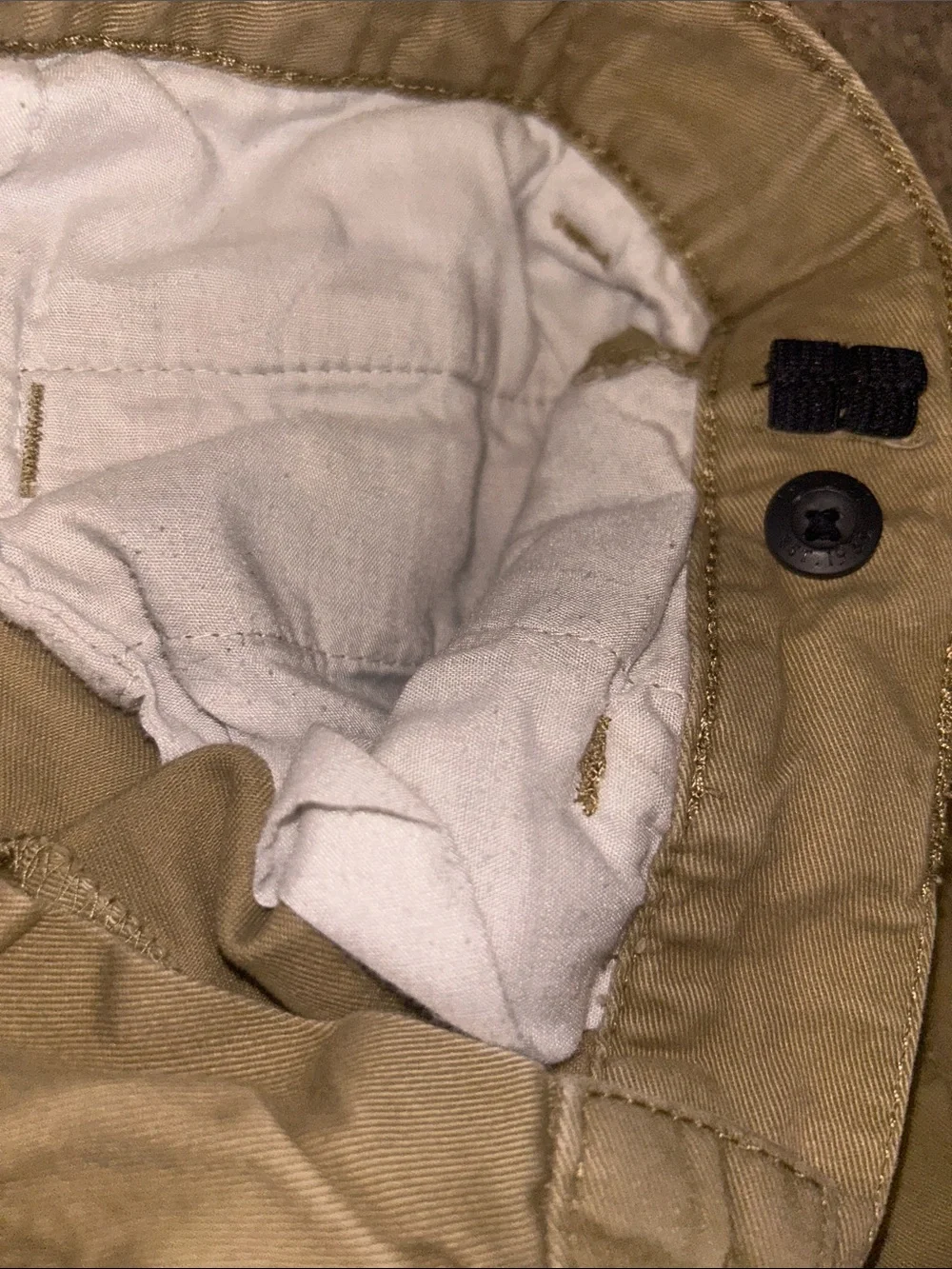 5 pairs The Children's Place uniform shorts: 2 khaki, 3 Navy